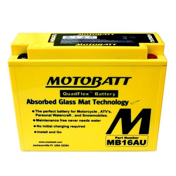 Motobatt AGM batteri MB16AU
