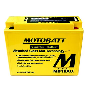 Motobatt AGM batteri MB16AU