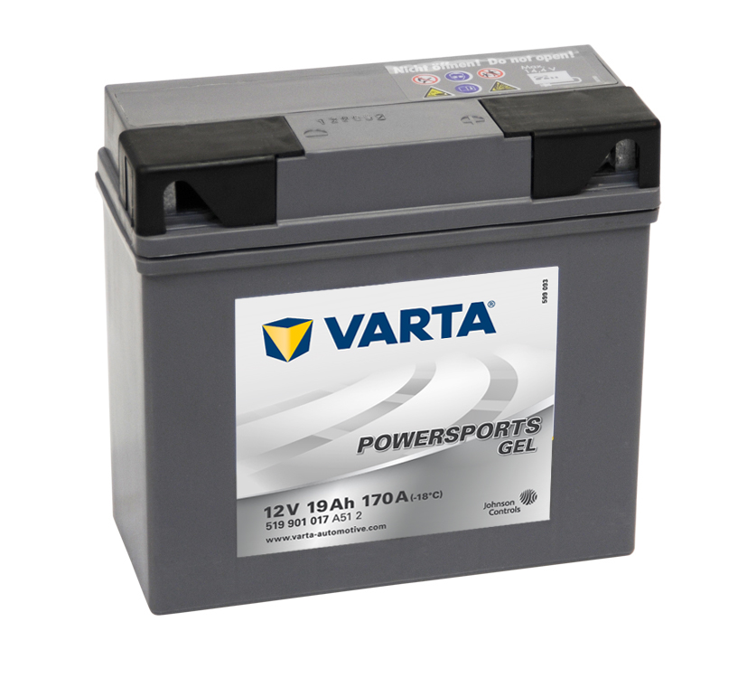 VARTA 12-19 GEL BATTERI (STIGA, BMW)