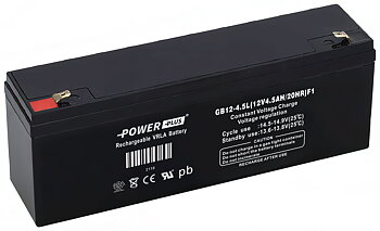 Power Plus Agm-batteri 12V 4,5Ah L