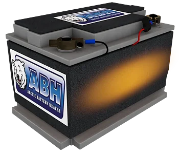 Arctic Battery Heater batterivärmare för 40-72ah flytande batteri