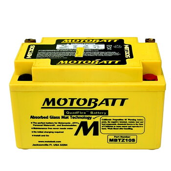 Motobatt AGM batteri MBTZ10S