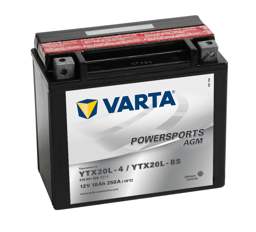 VARTA YTX20L-BS / YTX20L-4