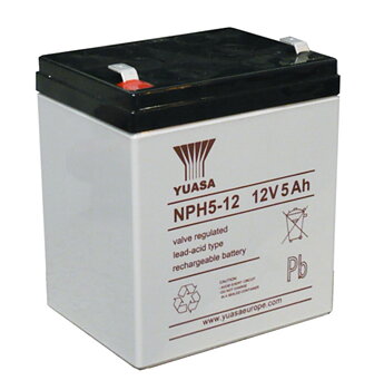 YUASA NPH5-12  12 VOLT 5 AH AGM BATTERY