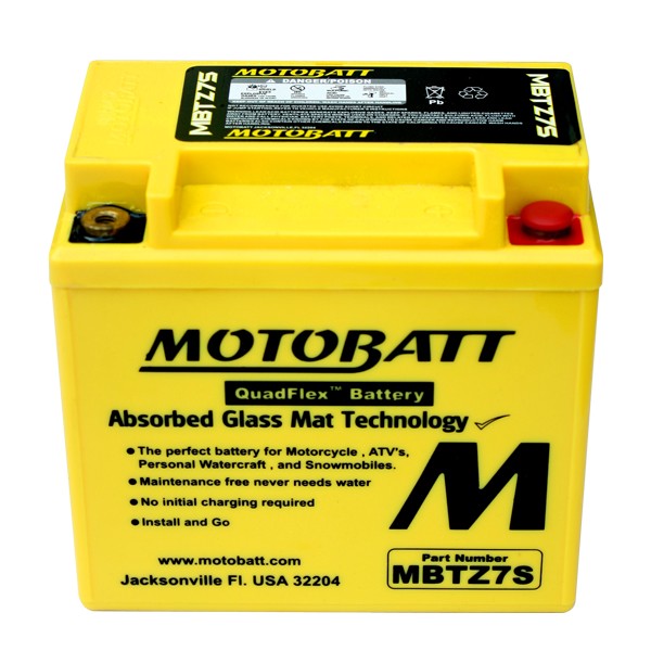 Motobatt AGM batteri MBTZ7S