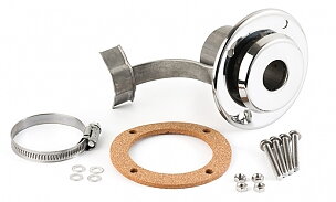 Koaxial skrovgenomföring