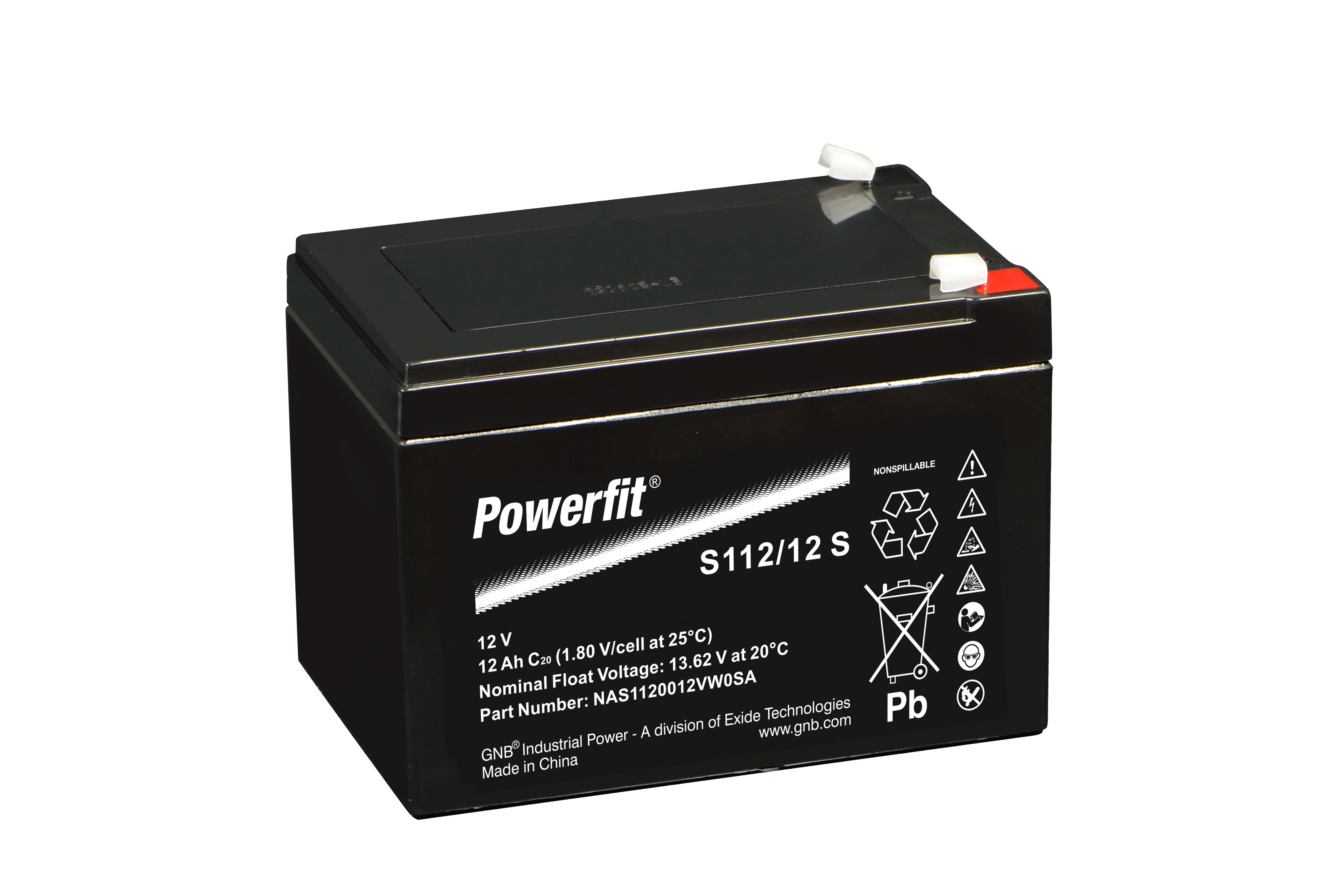 EXIDE-GNB POWERFIT S112 / 12 S