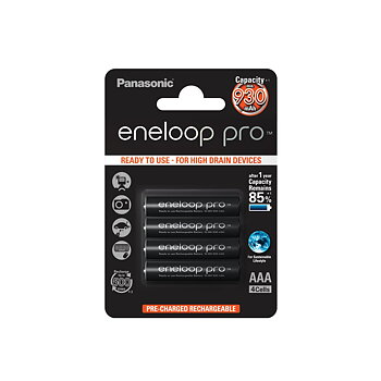 4 St Eneloop AAA 930mAh Laddbar