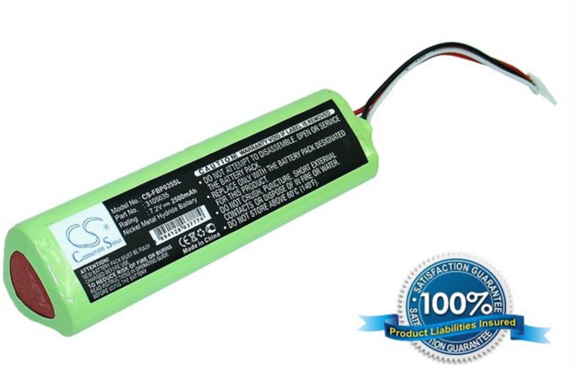 Fluke CS-FBP035SL 7,2 V 2500 mAh