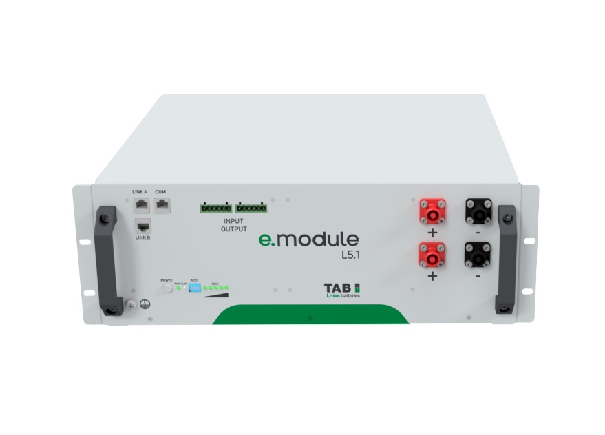 TAB ESS Rack e.Module L5.1 51,2V/5kWh passar med Victron , LiFePO4