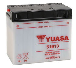 Yuasa Mp-Akku YT19BL-BS 12V 17.7Ah, 184x81x170 - + CCA 170A