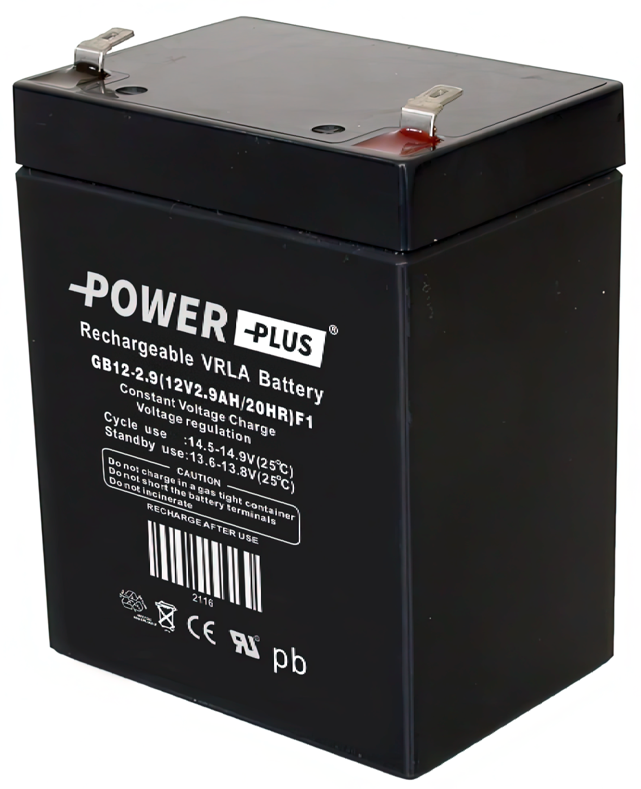 Power Plus Agm-batteri 12V 2,9 Ah