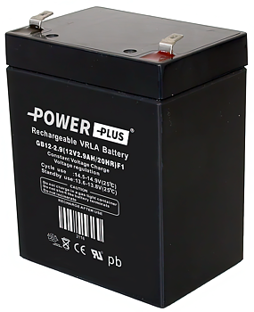 Power Plus Agm-batteri 12V 2,9 Ah