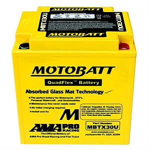 Motobatt AGM batteri MBTX30U