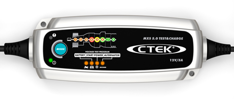 CTEK MXS 5.0 TEST AND CHARGE