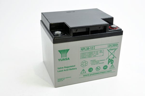 YUASA NPL38-12    12 VOLT 38 AH AGM BATTERY