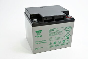 YUASA NPL38-12    12 VOLT 38 AH AGM BATTERY