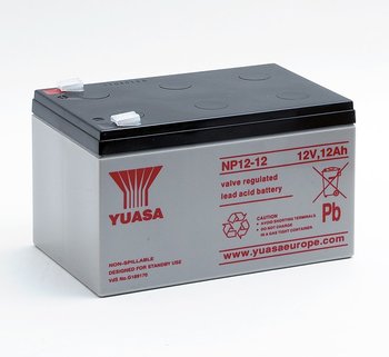 YUASA NP12-12    12 VOLT 12 AH AGM BATTERY