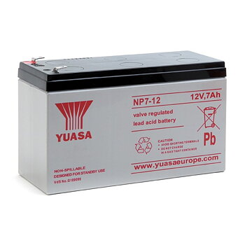 YUASA NP7-12    12 VOLT 7 AH AGM BATTERY