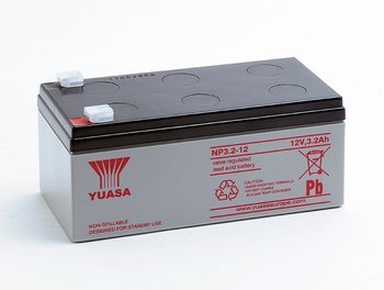 YUASA NP3.2-12    12 VOLT 3,2 AH AGM BATTERY