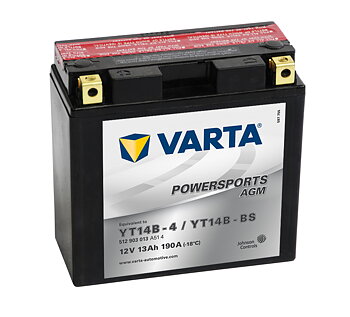 VARTA YT14B-BS / YT14B-4 / T14B-BS