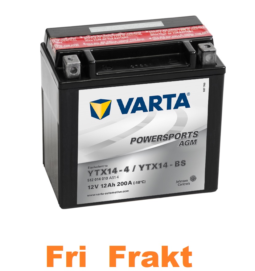 VARTA YTX14-BS / YTX14-4