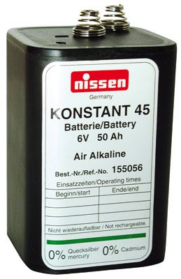 Nissen Konstant 45 - 6V 50Ah Batteri - Större parti fråga offert!