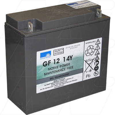 Sonnenschein GF12 014 Y F Gel batteri