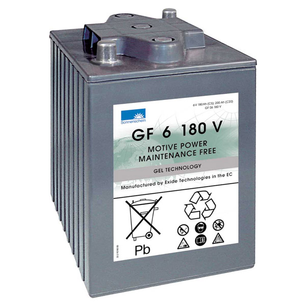 Sonnenschein GF6 180 V Gel batteri