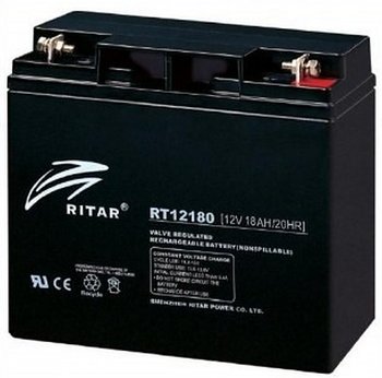 Ritar  RT12180-F13   12 VOLT 18 AH AGM BATTERI