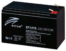 RITAR RT1260-F1-F2   12 VOLT 6 AH AGM BATTERI