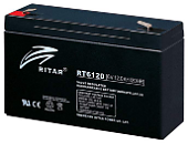 RITAR RT6120-F2   6 VOLT 12 AH AGM BATTERI
