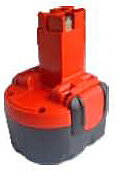 BOSCH 9,6 V NiMh 3 Ah Battery GD-BOS-9,6-3(A)