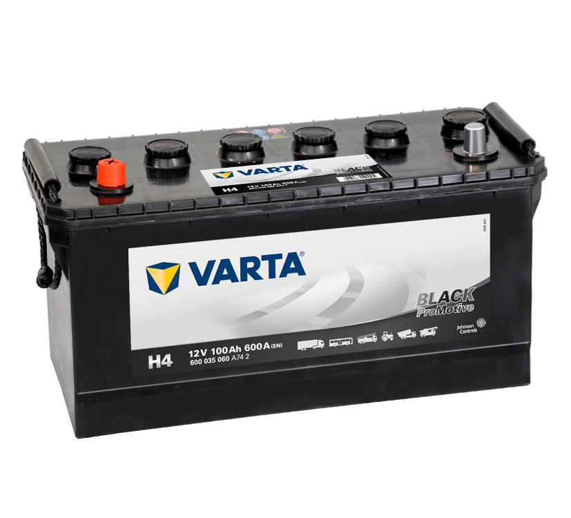 Varta Promotive Black H4w 12 V 100 Ah CCA 600 A (EN)