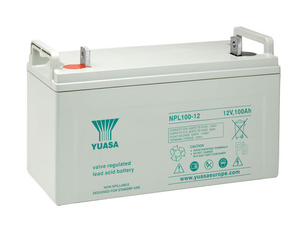 YUASA NPL100-12    12 VOLT 100 AH AGM BATTERY