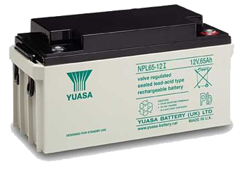 YUASA NPL65-12    12 VOLT 65 AH AGM BATTERY