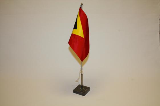 Bordsflagga Östra Timor