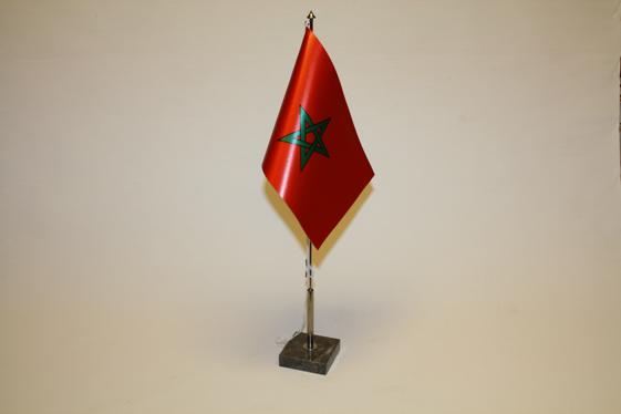 Bordsflagga Marocko