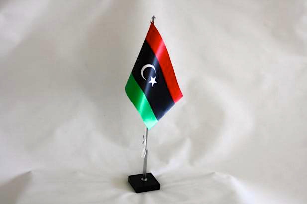 Bordsflagga Libyen