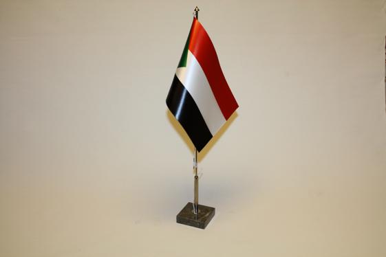 Bordsflagga Sudan