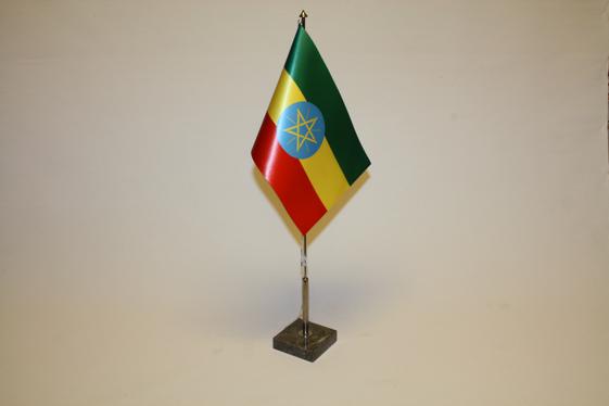 Bordsflagga Etiopien