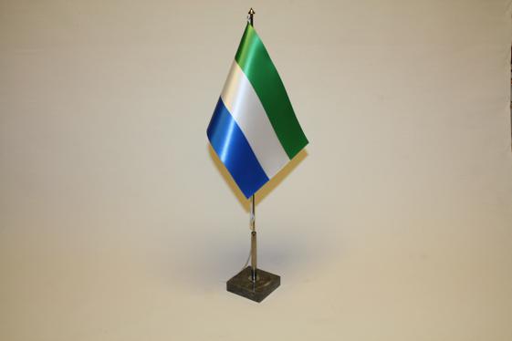 Bordsflagga Sierra Leone