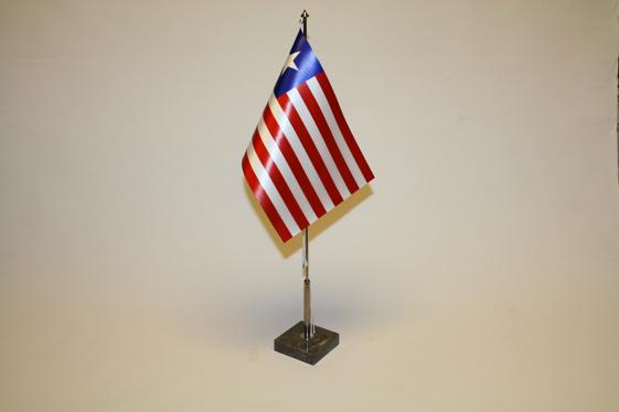 Bordsflagga Liberia