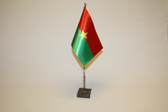 Bordsflagga Burkina Faso