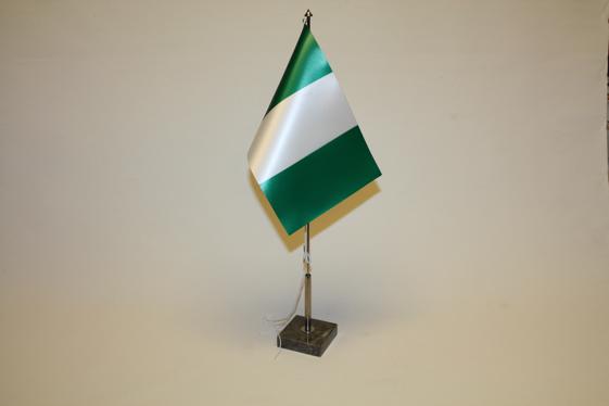 Bordsflagga Nigeria