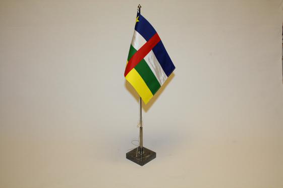 Bordsflagga Centralafrikanska Republiken