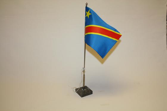 Bordsflagga Demokratiska Republiken Kongo