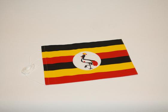 Bordsflagga Uganda - 2