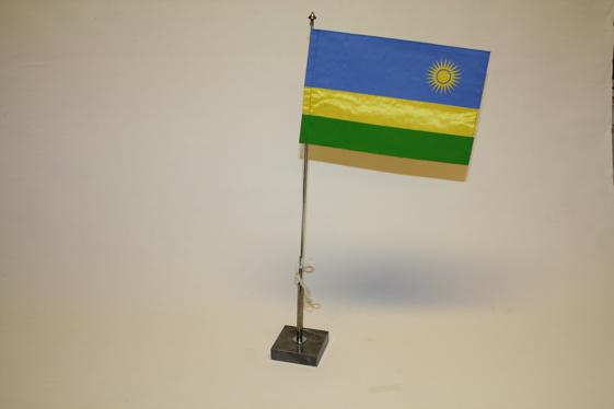 Bordsflagga Rwanda