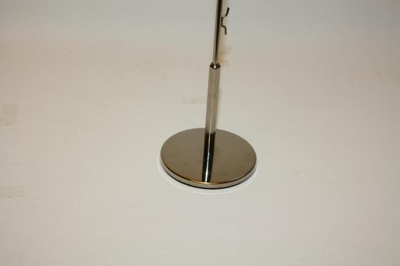 Bordsstång metallfot 